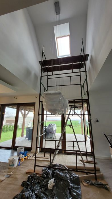 Malowanie wnętrz mieszkań, biur, lokali usługowych, magazynów, hal itp