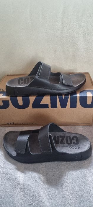 Klapki męskie skórzane Ecco Cozmo 43