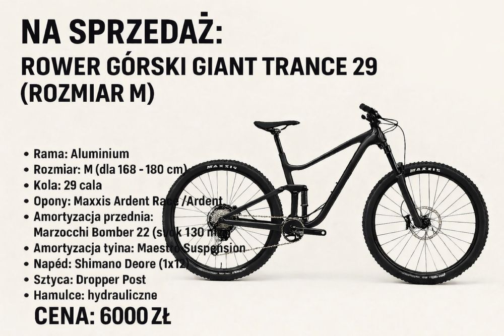 Rower Giant Trance 29