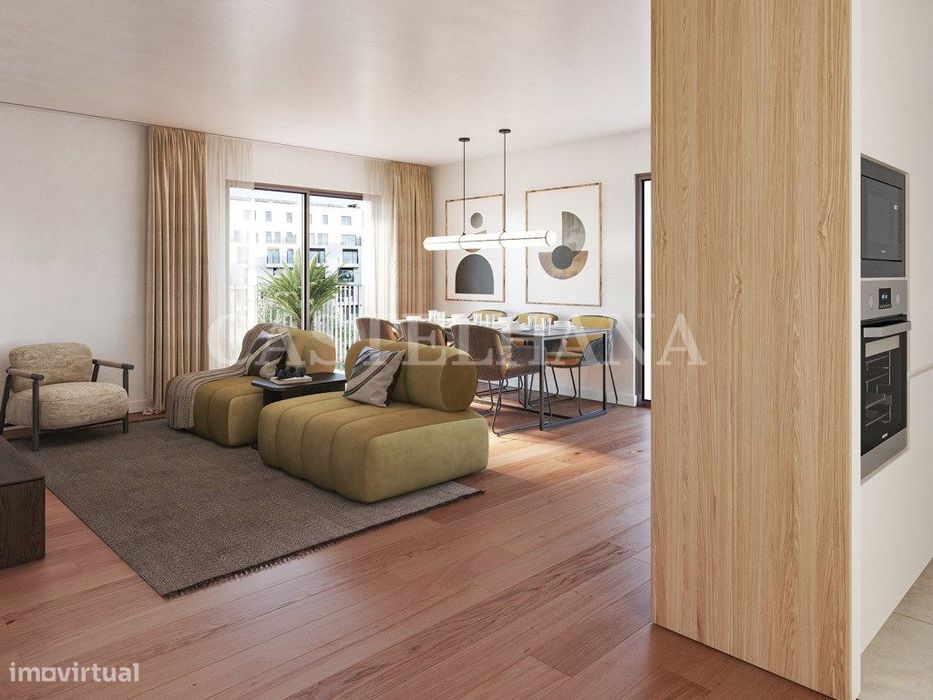 Apartamento T1 inserido no novo empreendimento na Alameda das Antas