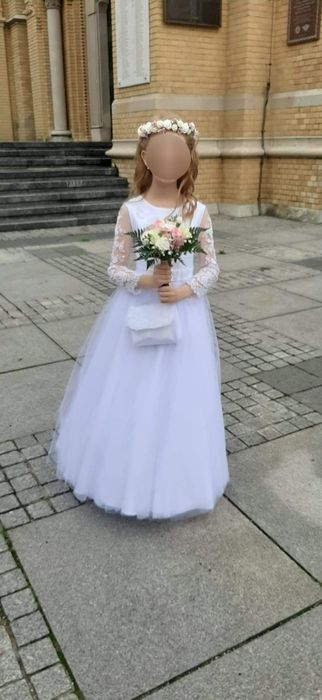 Suknia komuni rozmiar 140