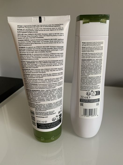 Matrix Biolage Strength Recovery zestaw do wlosów