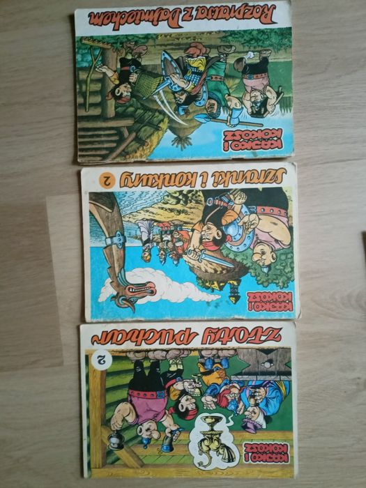 Kajko i Kokosz 3 komiksy