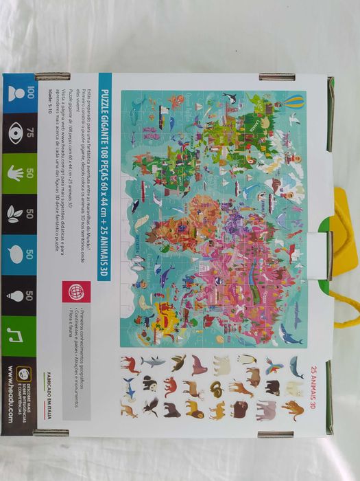 Puzzle "À Descoberta do Mundo"