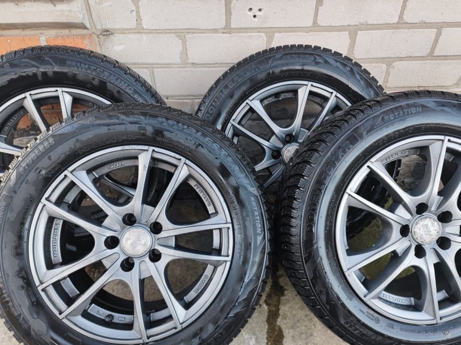 Зимняя резина с дисками R15 5*112
