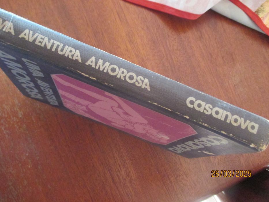 Livro - Uma aventura amorosa de Casanova