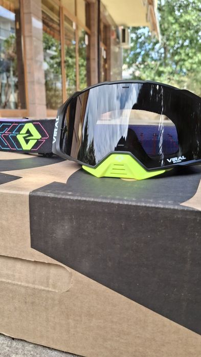 Мотоочки вело маска мотокросс мото окуляри geon ендуро 100% fox kovi