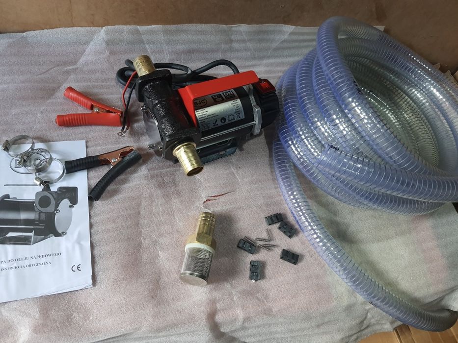 Насос помпа для перекачки дизельного палива, топлива 12/24v. 60л.хв.