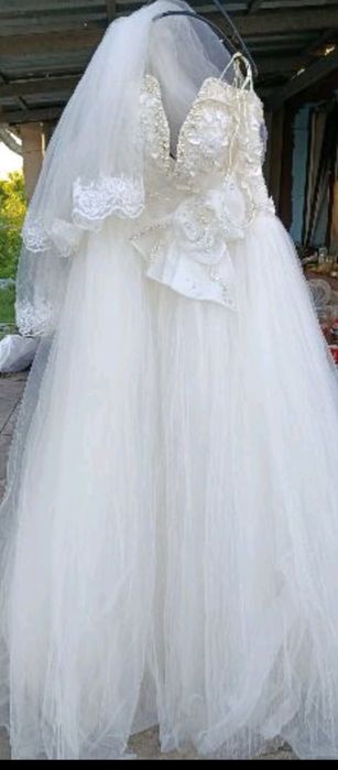 Свадебное платье размер 44-46