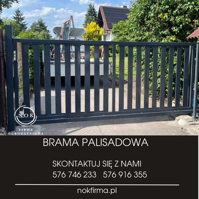 Brama Przesuwna od Producenta/Automatyka/Najlepsza cena/Montaż