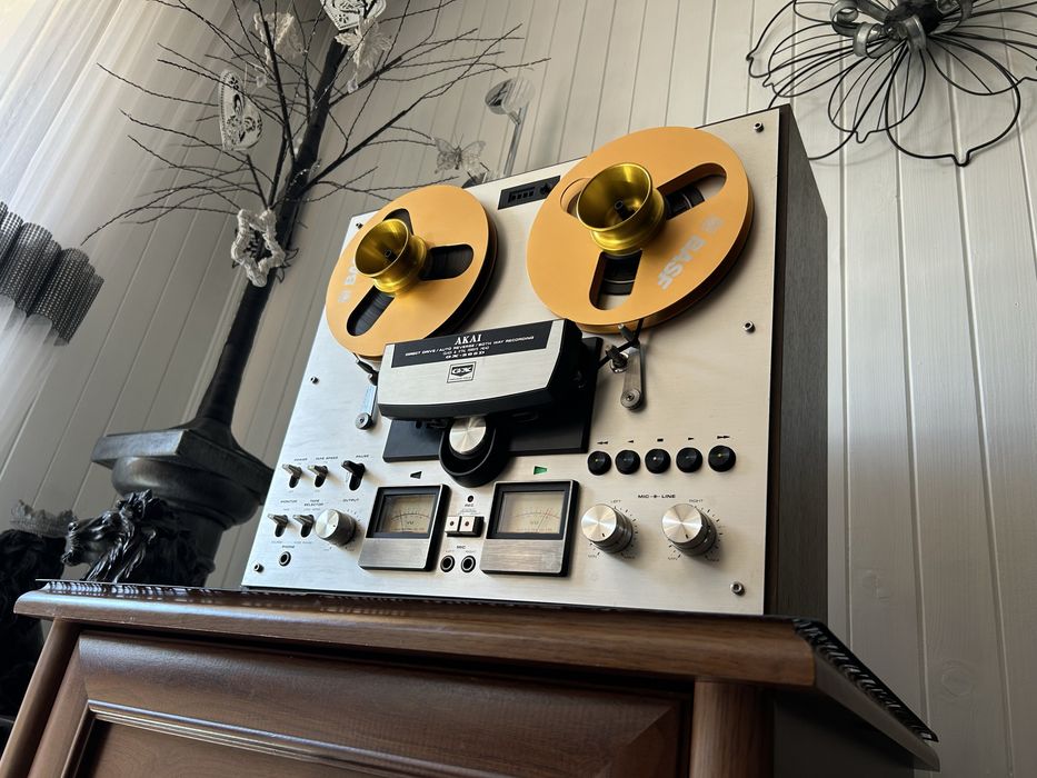 Przepiekny Magnetofon Szpulowy Akai GX-265D*Serwis*Unikatowy Model/Wys24H