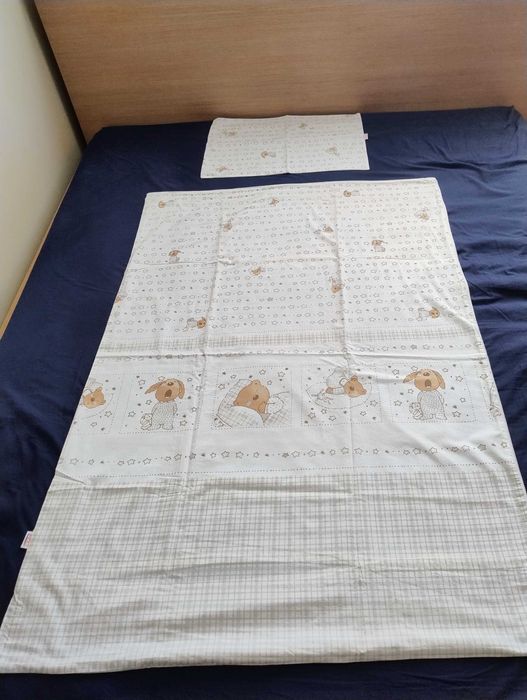 Ochraniacz do łóżeczka dziecięcego + pościel Troll