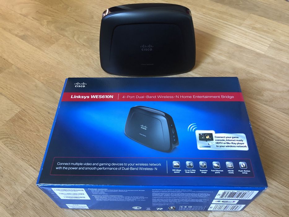 CISCO Linksys WES610N bridge router repeater