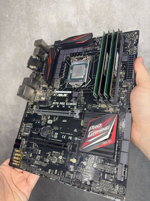 asus h170 pro gaming - купить комплектующие для ПК - Цена на OLX.ua