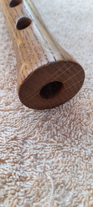 Flet drewniany tonacja C