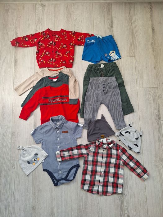 Paka ubrań chłopięcych rozmiar 80