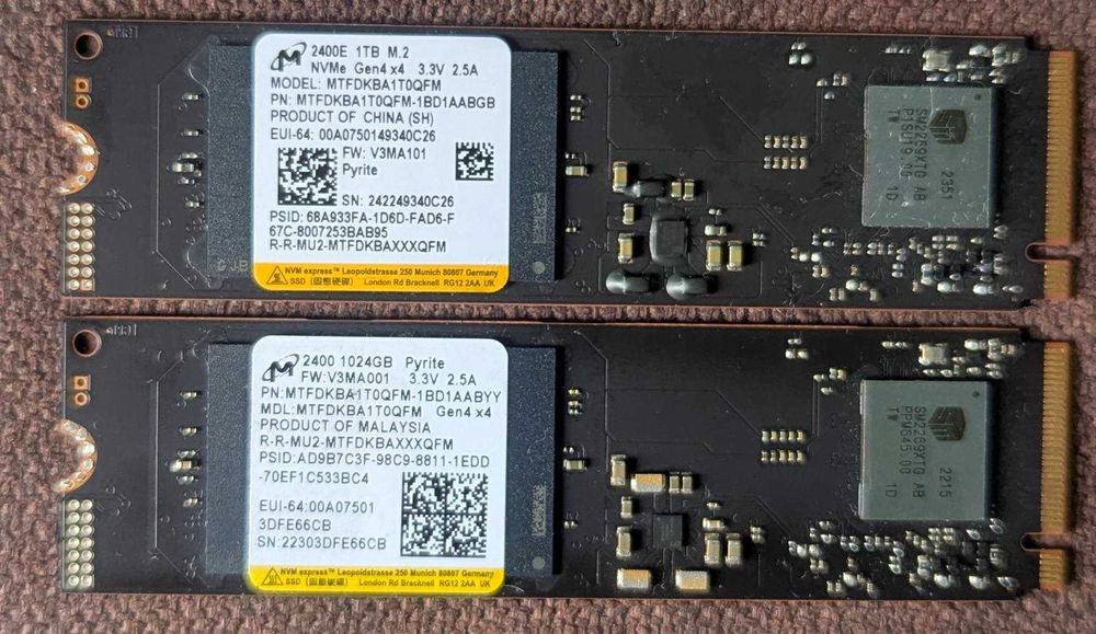 ssd m2 1tb - купити комплектуючі для ПК - Ціна на OLX.ua