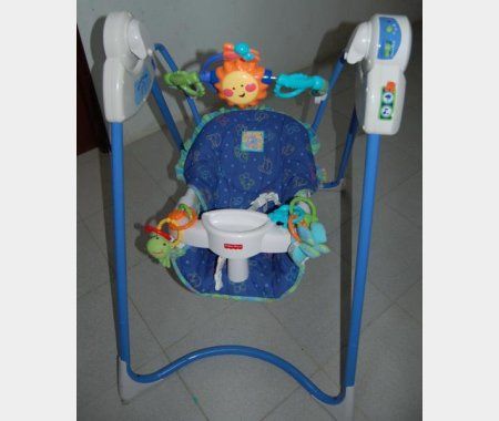 Baloiço com música e baloiçar sozinho