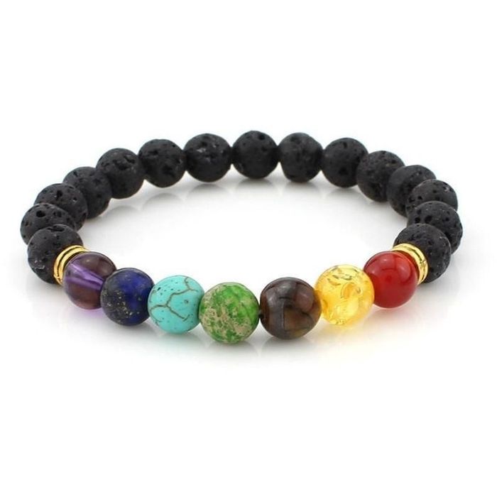 Pulseira espiritual dos 7 chakras da Nature & Decouvertes