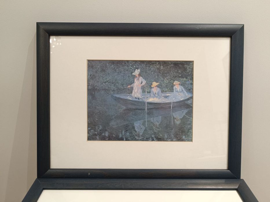 Zestaw 2 grafik Claude Monet – „Impresja, wschód słońca” i „Kobiety w