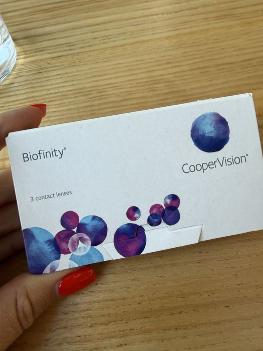 Контактні лінзи Biofinity від CooperVision (6шт.)