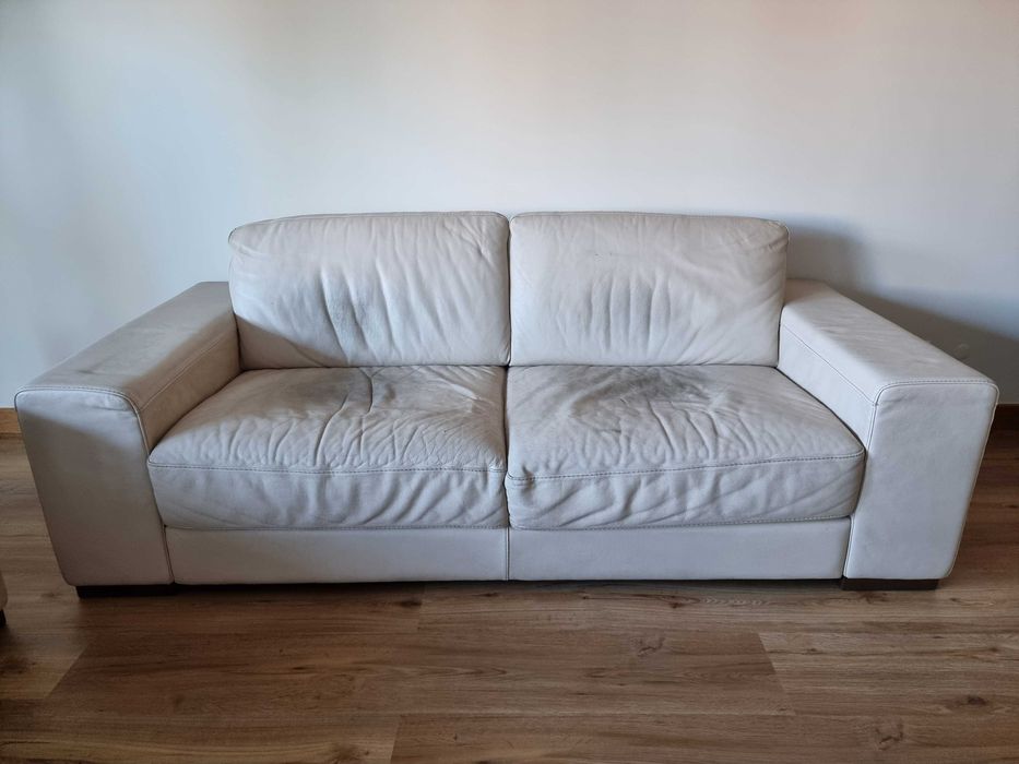 2 Sofás  Pele Divani & Divani