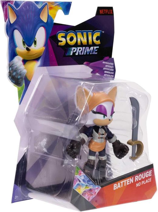 Фігурка Сонік Прайм Батен Руж 12,7см Sonic Prime Baton Rouge Соник