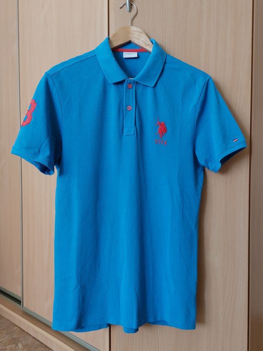 Чоловіча футболка поло U.S. Polo Assn Оригінал р. L
