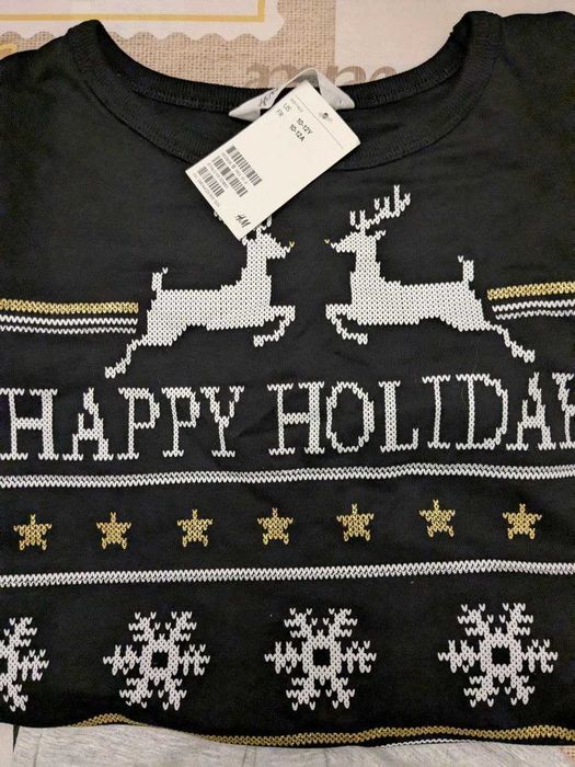 Пижама домашний костюм H&M 10-12 лет новый  100% cotton