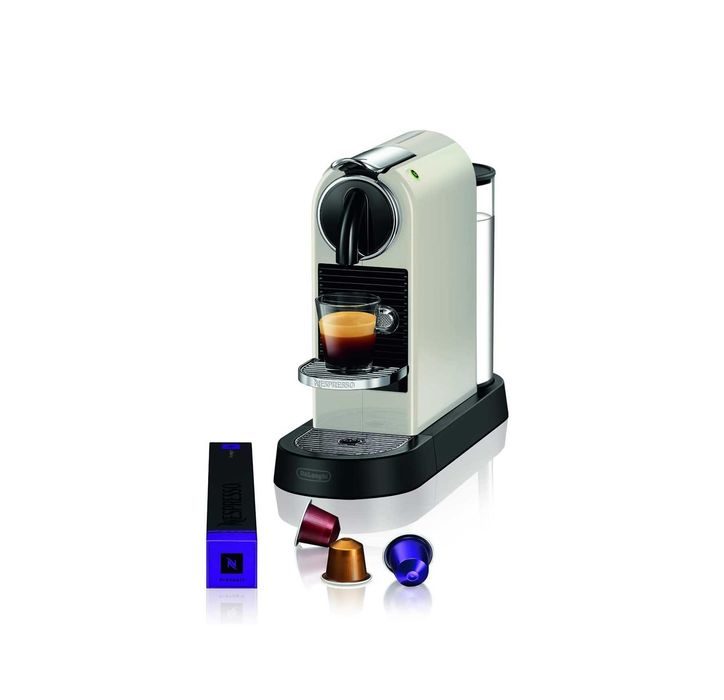 Капсульна кавоварка Nespresso DeLonghi EN167.W Citiz, кавомашина