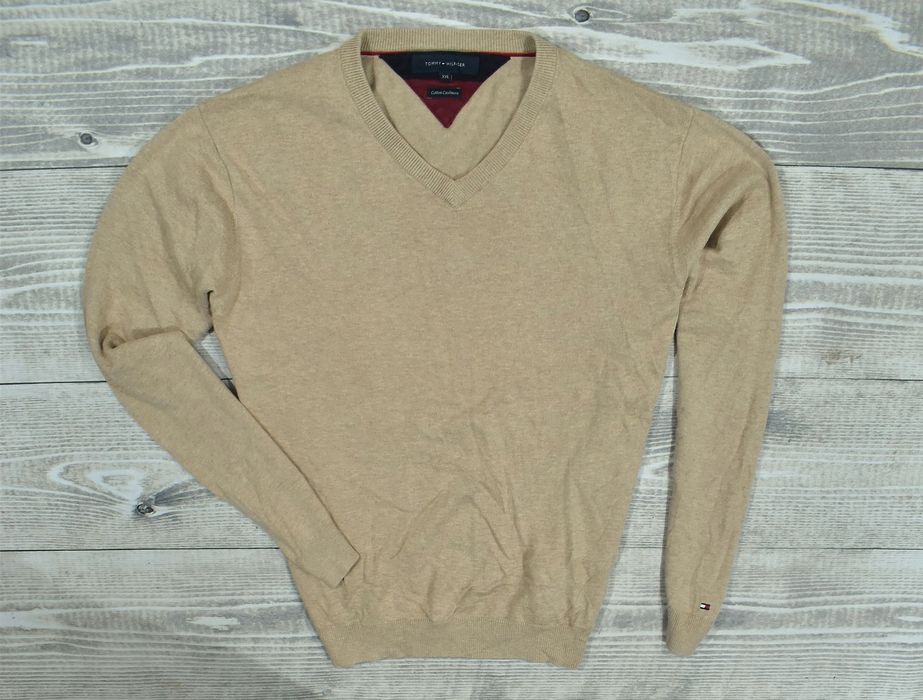 Tommy Hilfiger Cotton Cashmere Sweter Męski / Xxl