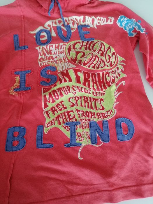 Sweatshirt vermelha rapaz 12 anos vintage