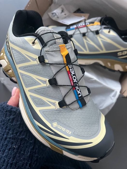 Salomon XT-6 Adv Dover Blue Beige Gore-Tex , кросівки саломон 40 41