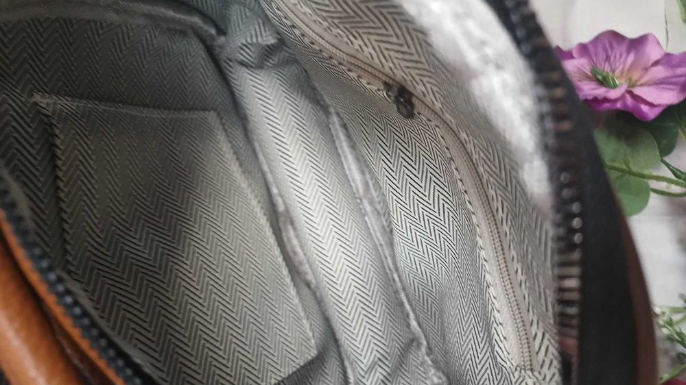 Nowa torebka damska Jingpin – mała, na ramię, z dwoma zamkami, brązowa