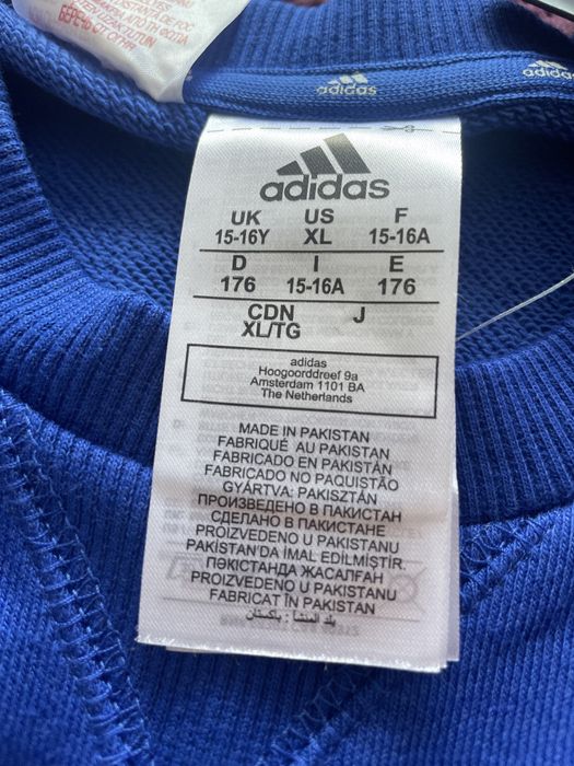 Кофта Adidas синя оригінал