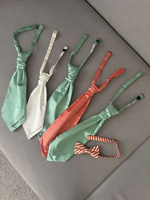 Краватки,метелик Англія(фісташкова,оранжева,кремова)