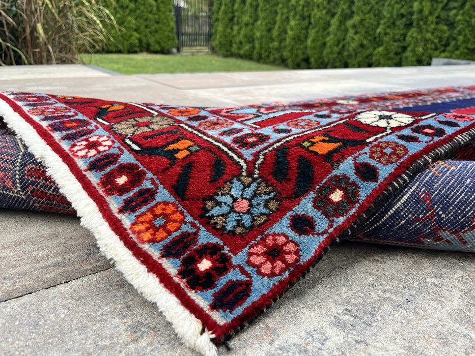 Perski chodnik Saveh 107 × 303 cm | ręcznie tkany | 100% wełna