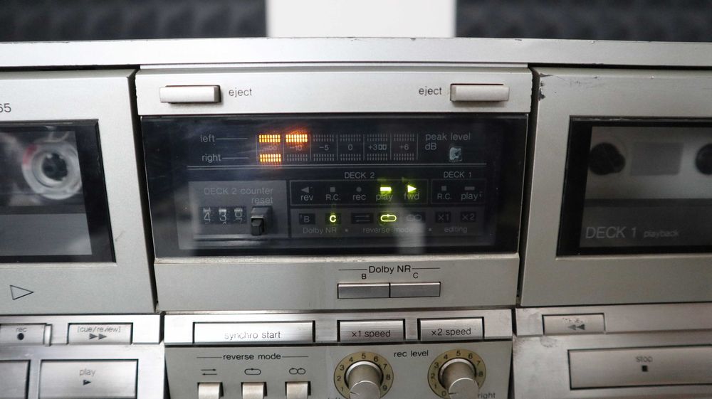 Кассетная дека TECHNICS RS-TR165 AKAI HX-A351W