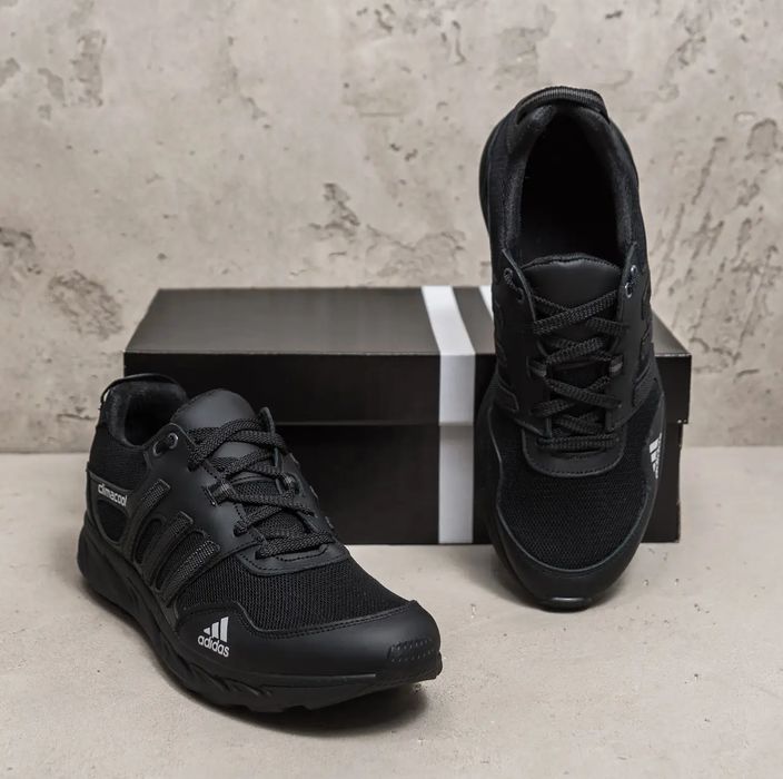 Кроссовки adidas climacool черные летние, мужские адидас