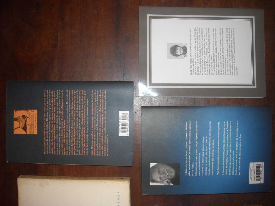 Livros diversos Felix, Cummings, Eça Queiroz, Walsch, Mishima