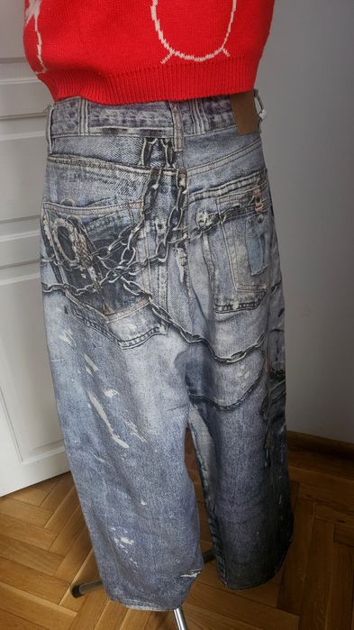 Jeansy denim z USA. Rozm S/M