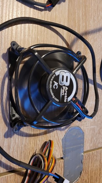 Wentylatory Arctic 8, kontroler obrotów, wentylator Qoltec