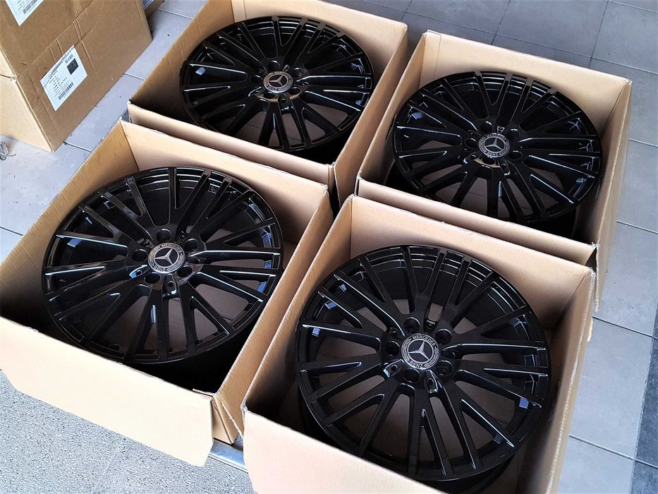 Alufelgi 18 Mercedes A B C CLA GLA ML V Vito Czarne ! 5x112 281#