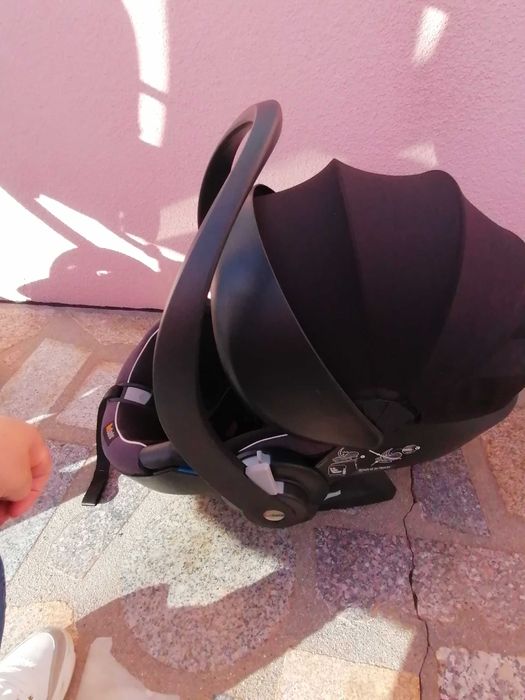 Conjunto carrinho +baby coq