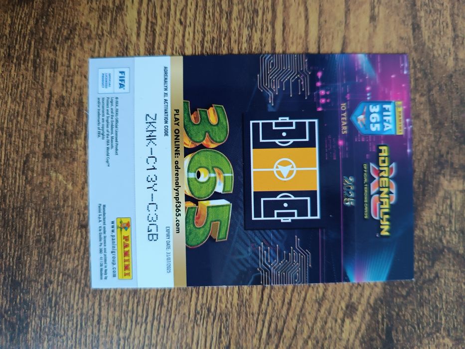 Karta limited edition FIFA 365 Bojanić 2025