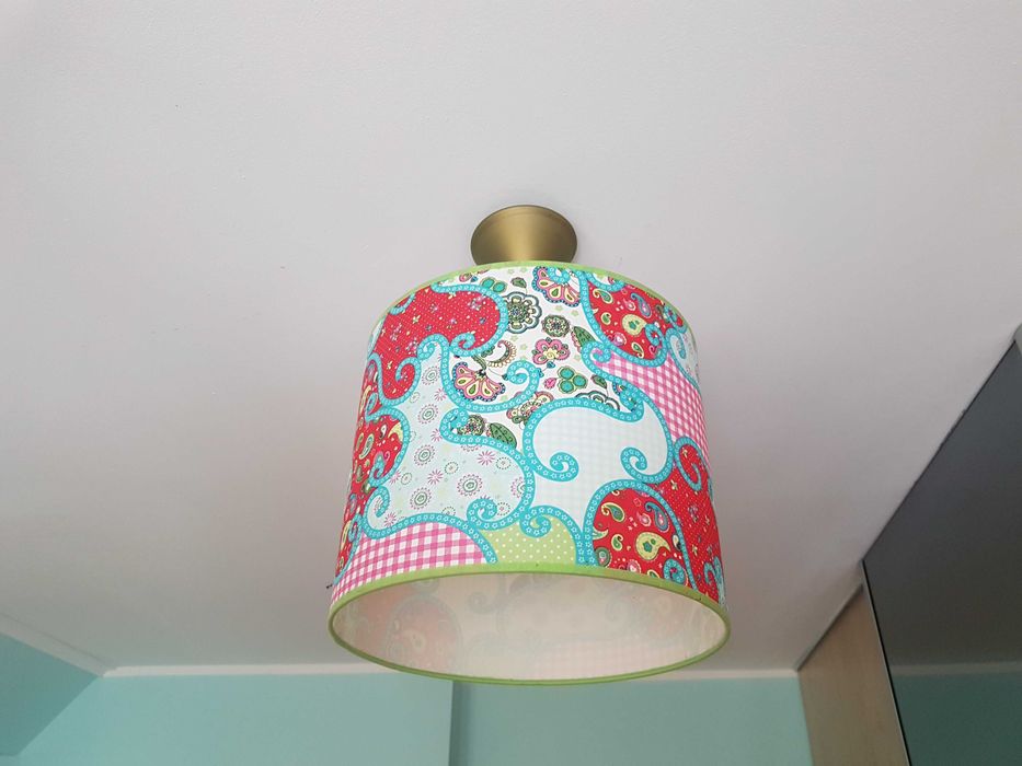 Lampa wisząca kolorowa