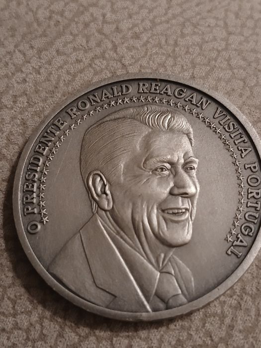 Medalhas em prata " Amizade Luso-Americana "