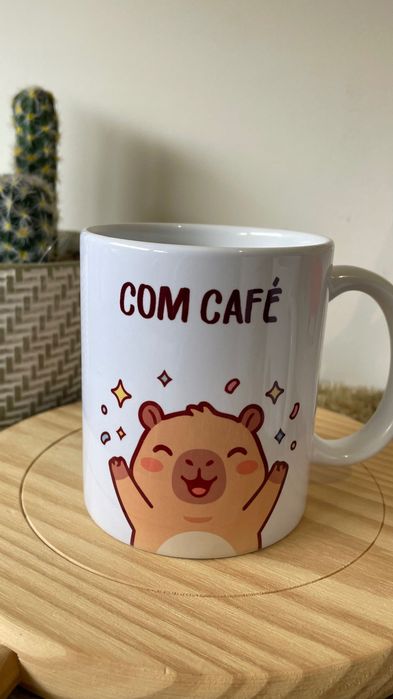 Caneca/ Chavena personalizável capivara