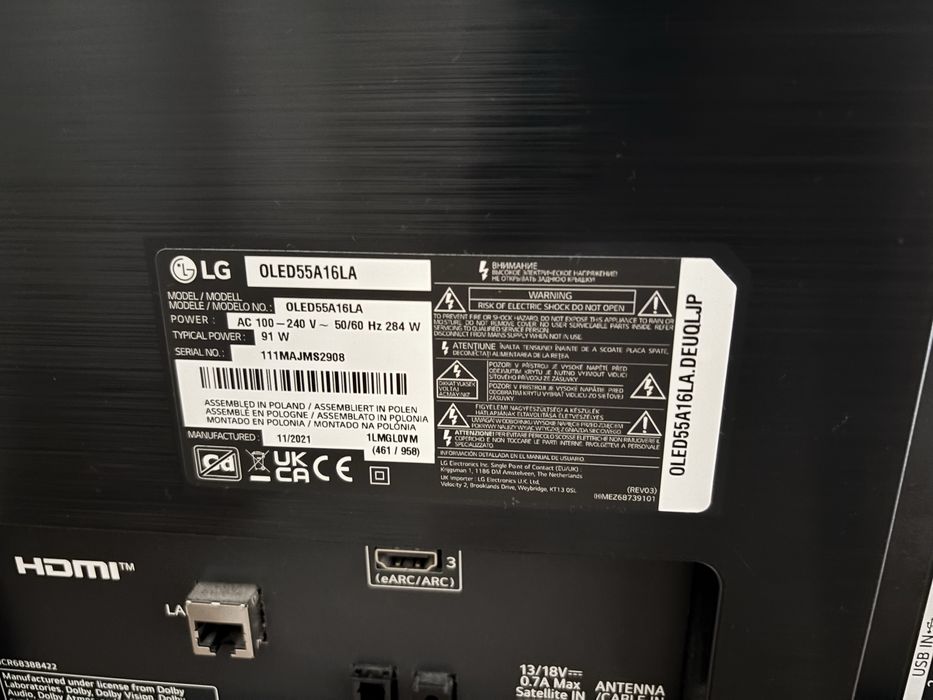 LG Oled A1 55 polegadas