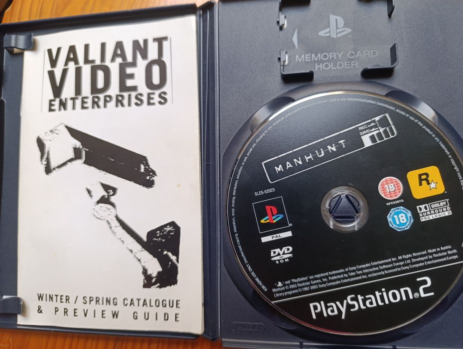 Playstation 2 manhunt psx Ps2 ps3 ps4 vita psone ps1 retro jogo